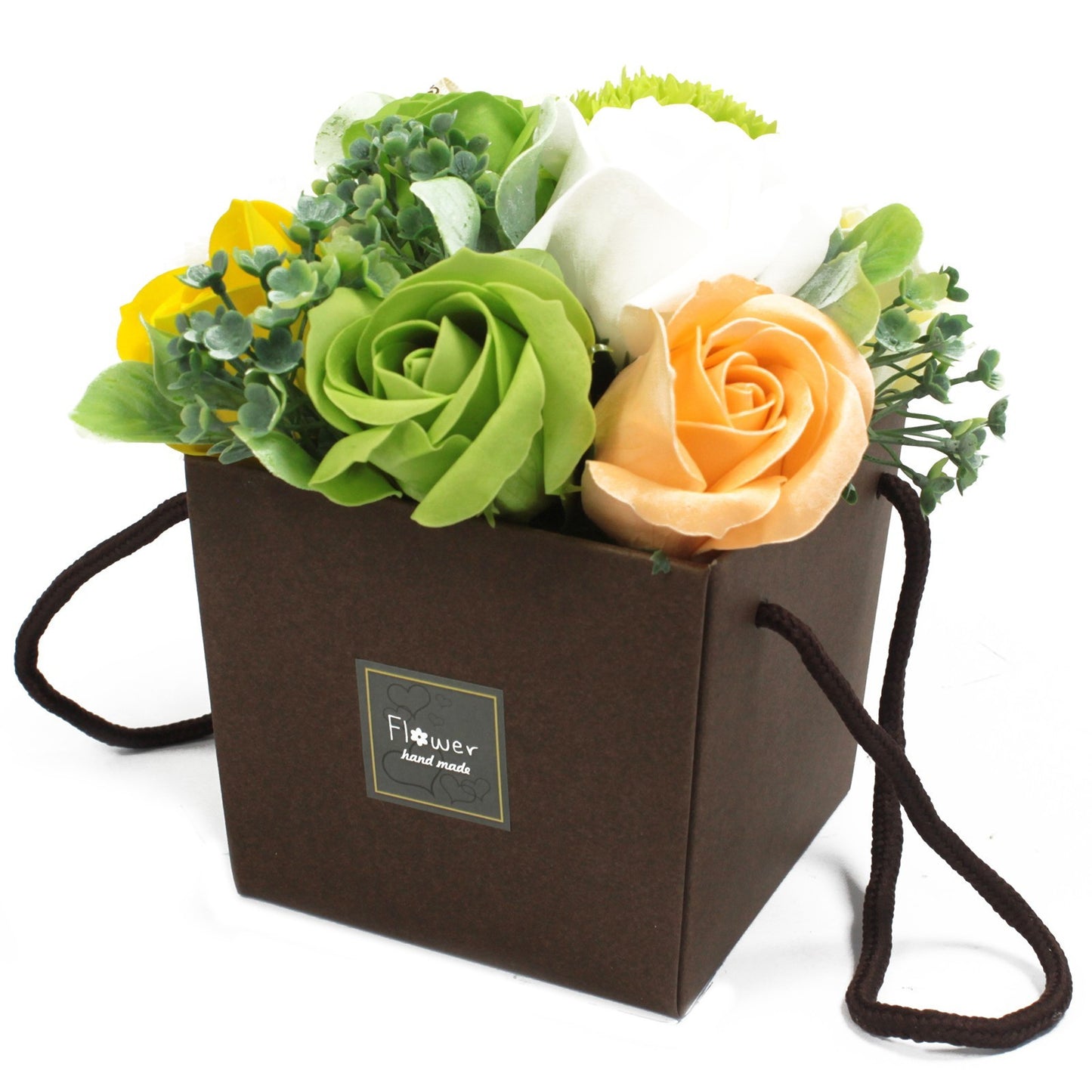 Bouquet de fleurs de bain - Roses et Oeillets Fleurs du printemps