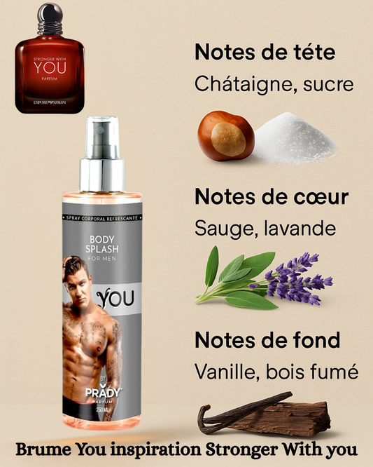 Brume Corporelle Prady - YOU inspiration Stronger With you