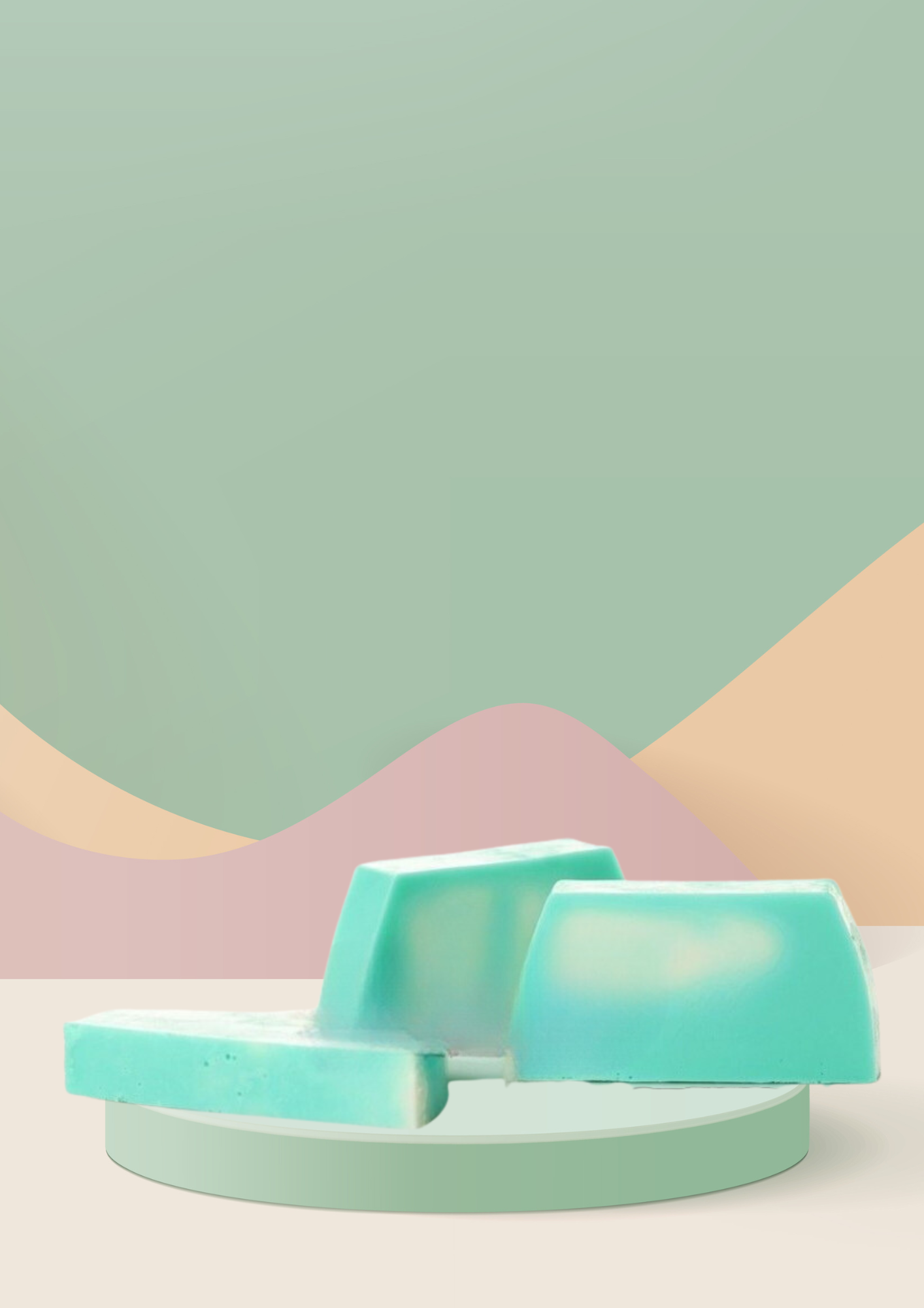 Tranche de savon artisanal | Aqua Gio