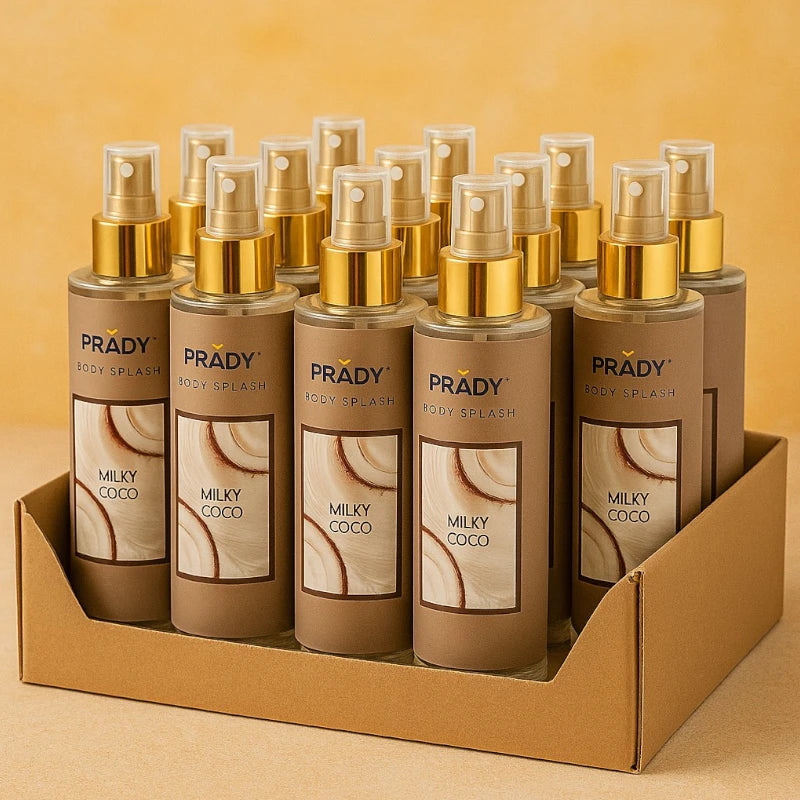 🥥 Brume Corporelle PRADY – Milky Coco 250 ml