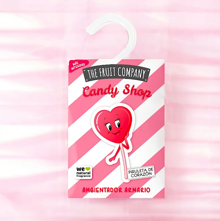 Sachet Désodorisant Armoire à Suspendre –Sucette coeur