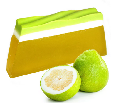Tranche de savon artisanal | Pamplemousse
