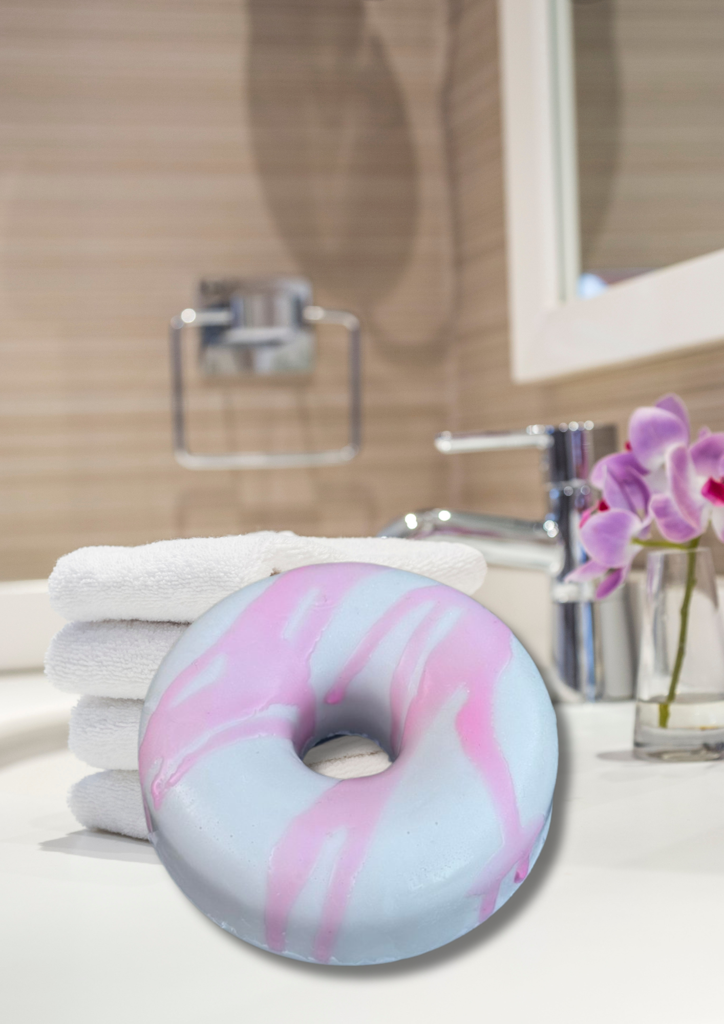 Savon de forme oringinal | Donut Fraise des bois