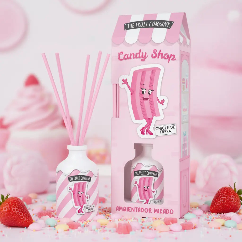 Evasion Sucrée: Mikado et Spray au Chewing Gum pour la Maison