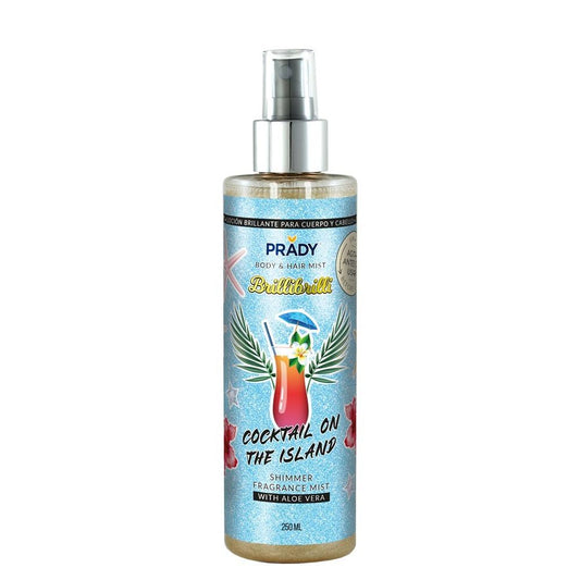 Brume pailletée Corp et Cheveux - Cocktail on the Island