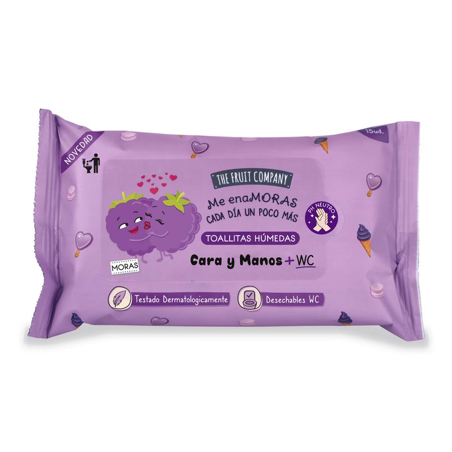 Lingettes Parfumées - Mûres
