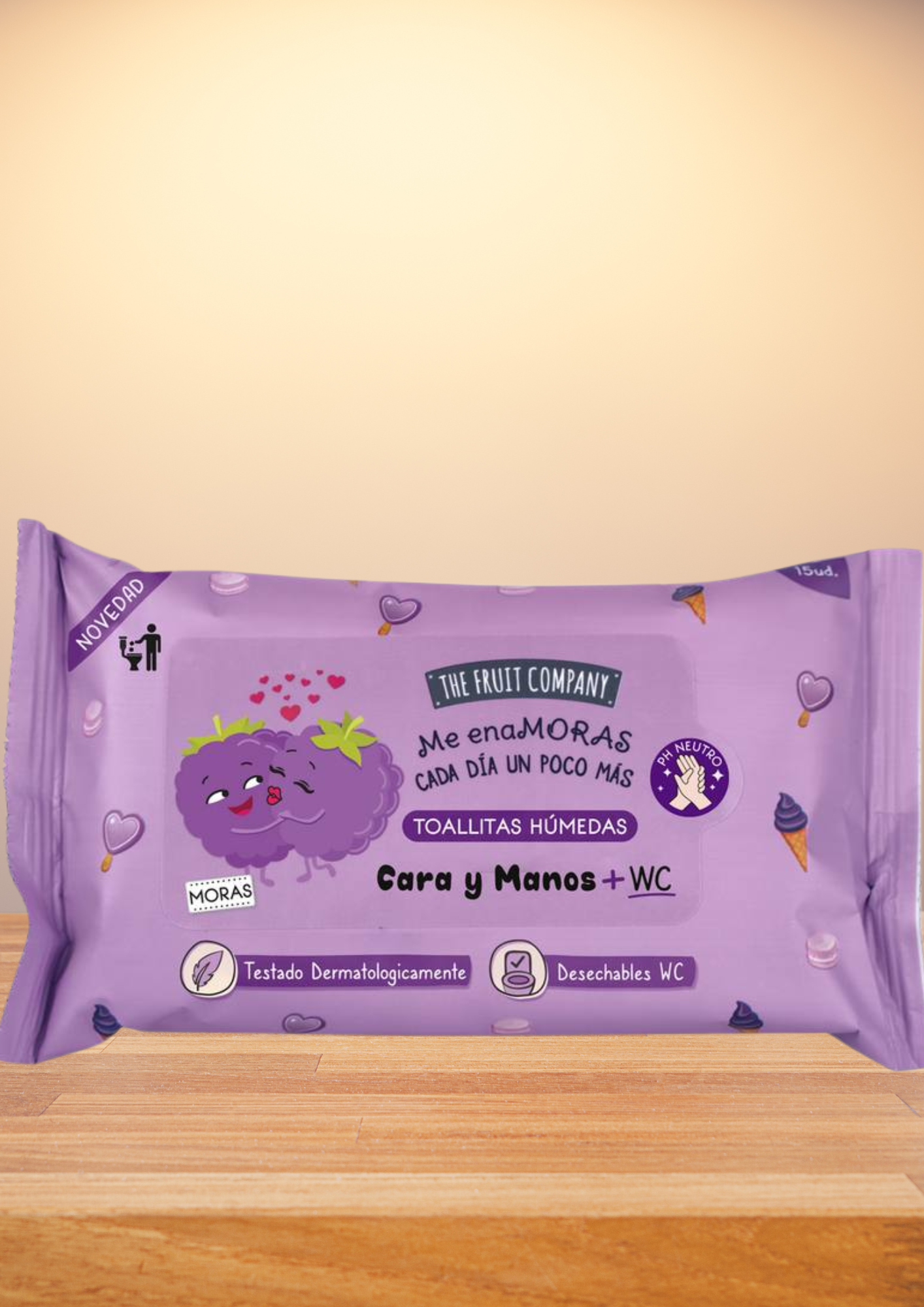 Lingettes Parfumées - Mûres