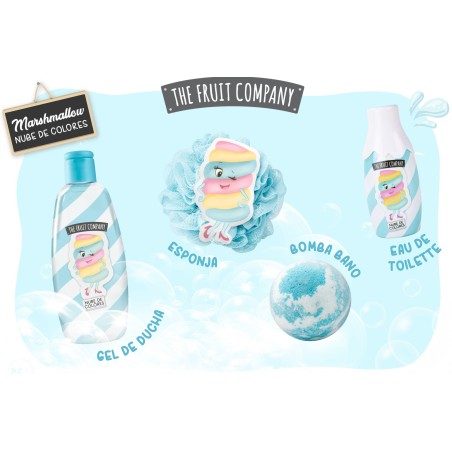 🍬 Coffret Bain 4 pièces Candy Shop – Guimauve | The Fruits Company