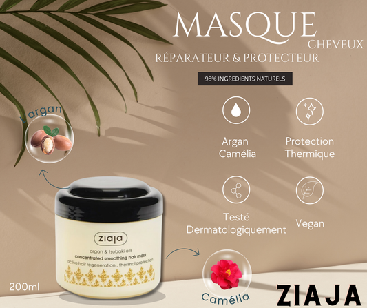 Masque Réparateur & Protecteur – Argan & Camélia