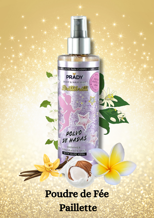 Brume pailletée Corp et Cheveux - Poudre de Fée