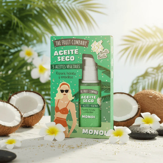 Huile Sèche Pailletée Monoï – The Fruit Company