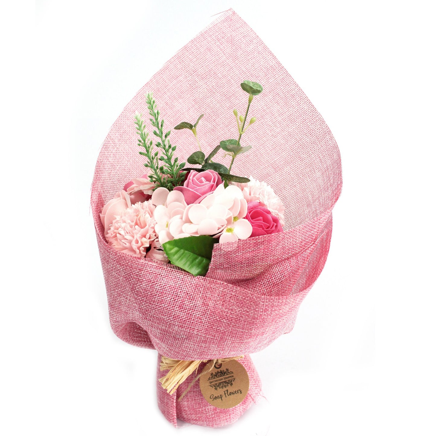 Bouquet de Fleur de Savon - rose