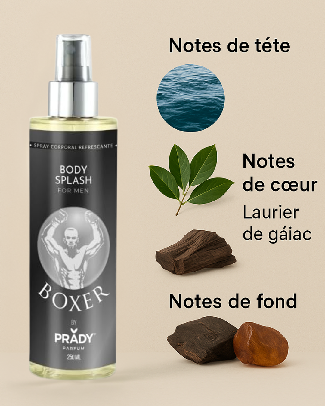 Brume Corporelle Prady -Boxer inspirationh Invictus