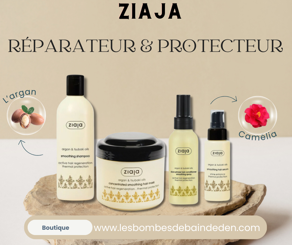 Routine Cheveux Réparateur & Protecteur à l'Argan et Camélia