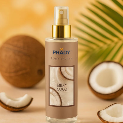 🥥 Brume Corporelle PRADY – Milky Coco 250 ml