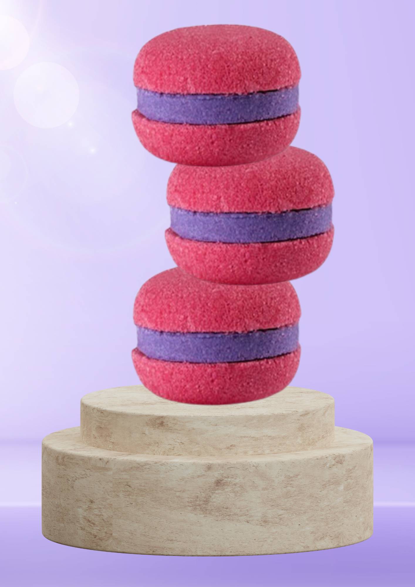 Macaron de Bain | Cassis