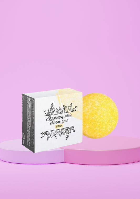 Shampoing Solide | Cheveux Gras Citron