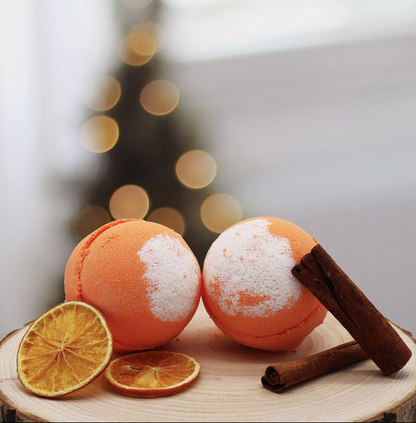 Bombes de bain | Cannelle et orange