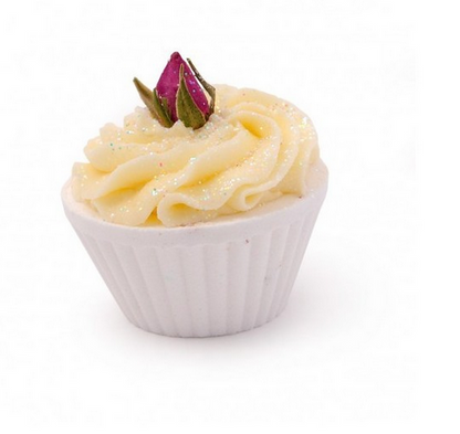 Fondants de bain | Cup Cake Rose de Damas