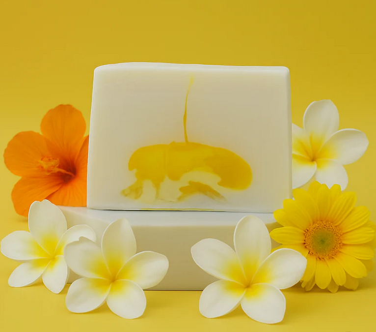 Tranche de savon artisanal   | Monoï