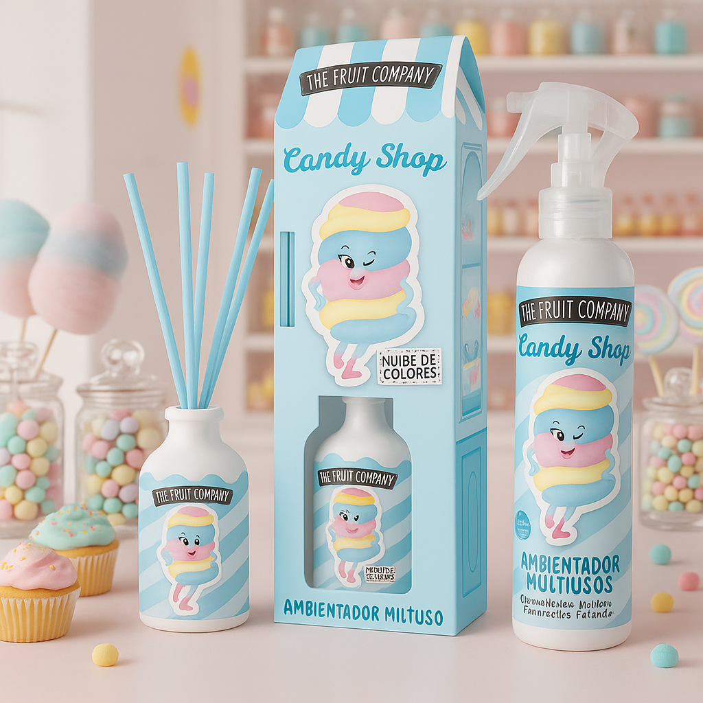 Evasion sucré: Spray et Mikado Marshmallow