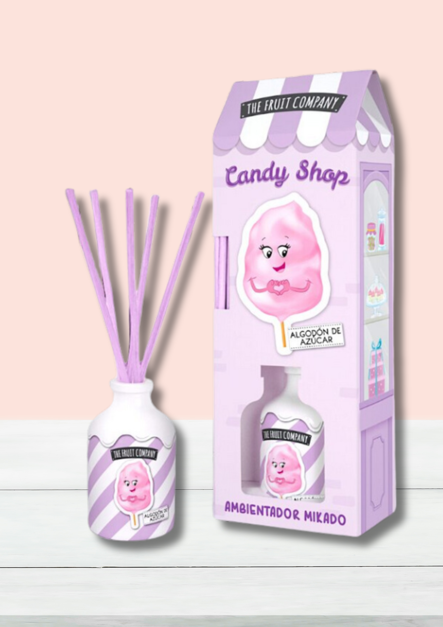 Évasion Sucrée : Mikado & Spray Barbe à Papa pour la Maison