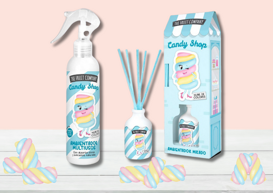 Evasion sucré: Spray et Mikado Marshmallow