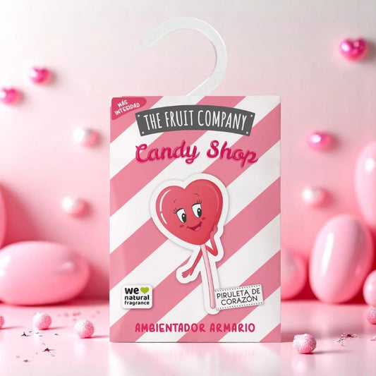Sachet Désodorisant Armoire à Suspendre –Sucette coeur