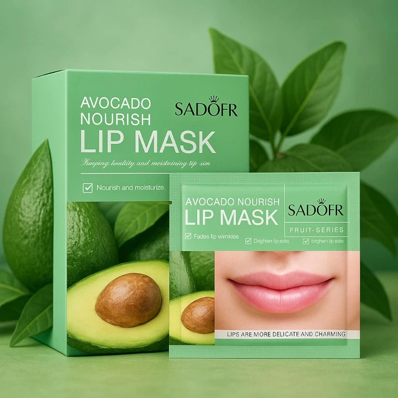 Masque à lèvres nourrissant à l’avocat