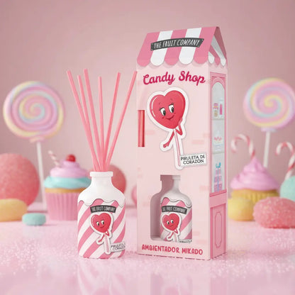 Pack Complet Douceur Sucette Cœur Rouge