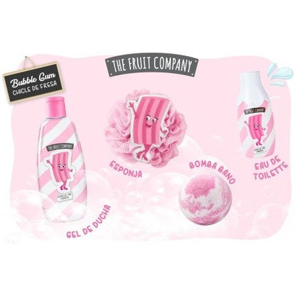 🍬 Coffret Bain 4 pièces Candy Shop – Bubble Gum | The Fruits Company