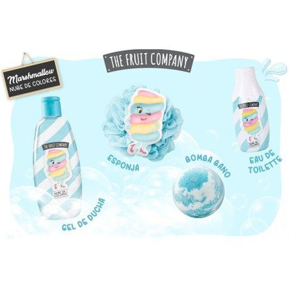 🍬 Coffret Bain 4 pièces Candy Shop – Guimauve | The Fruits Company