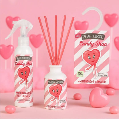 Pack Complet Douceur Sucette Cœur Rouge