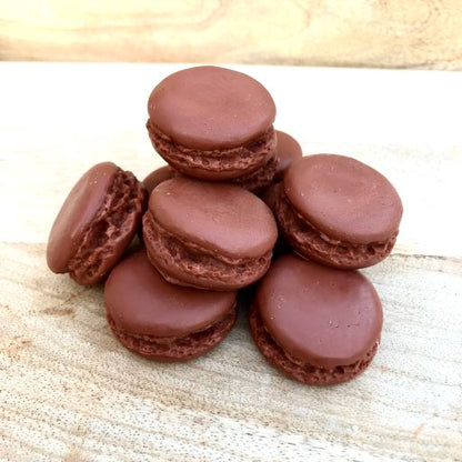 Box X4 Savon Macaron - Coco Caramel Chocolat et Framboise