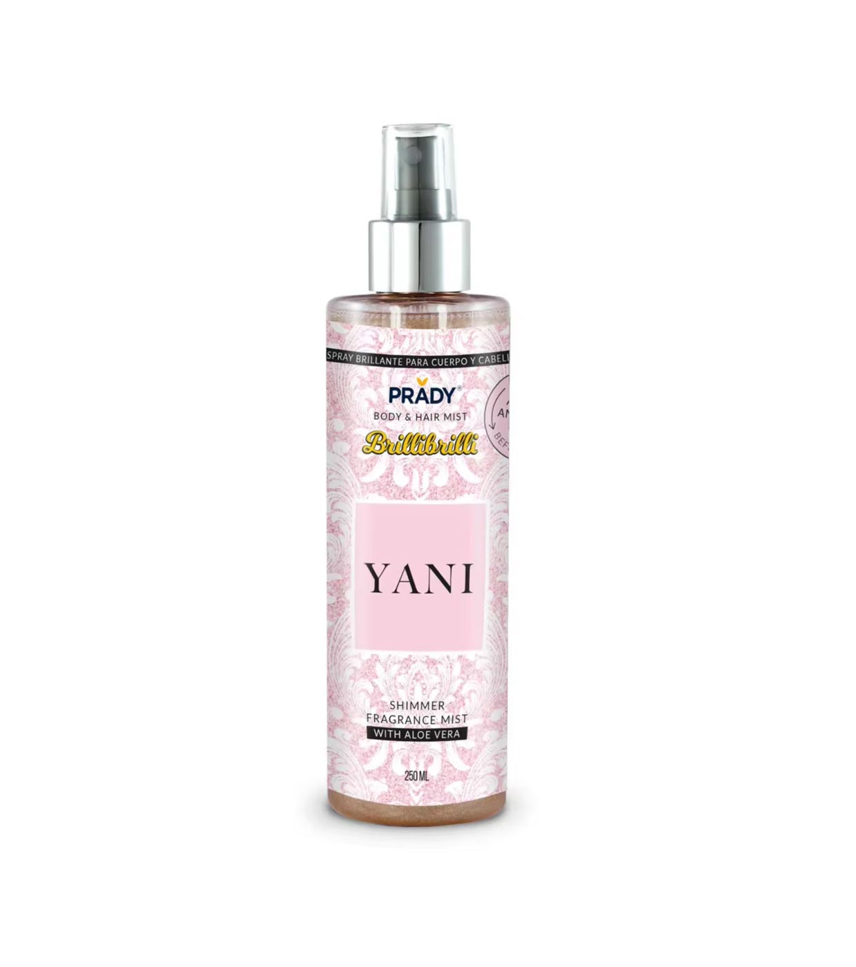 Brume Scintillante Corps &amp; Cheveux – Yani by Prady
