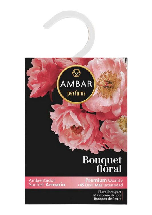 Sachet Désodorisant Armoire à Suspendre –Bouquet Floral