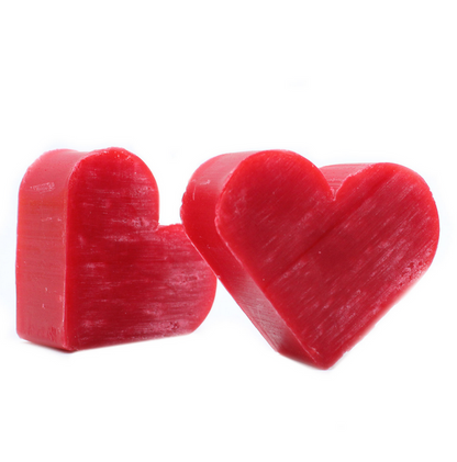 Petit Savon de forme oringinal  | Coeur Framboise