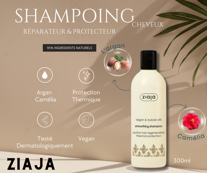 Routine Cheveux Réparateur & Protecteur à l'Argan et Camélia